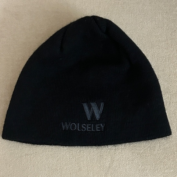 Wolseley Black Beanie Winter Hat - Picture 1 of 4